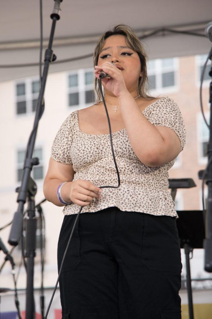 Tatiana Andino-Mendez at her final summer performance