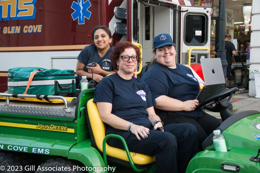 Glen Cove EMS enjoys Downtown Sounds while making sure everyone stays healthy